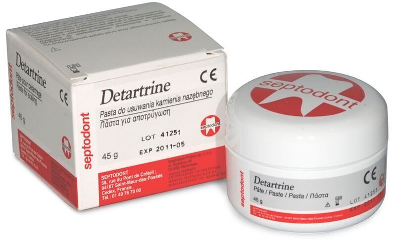 Detartrine pate-паста для удаления зубн.камня, 45г (Септодонт)