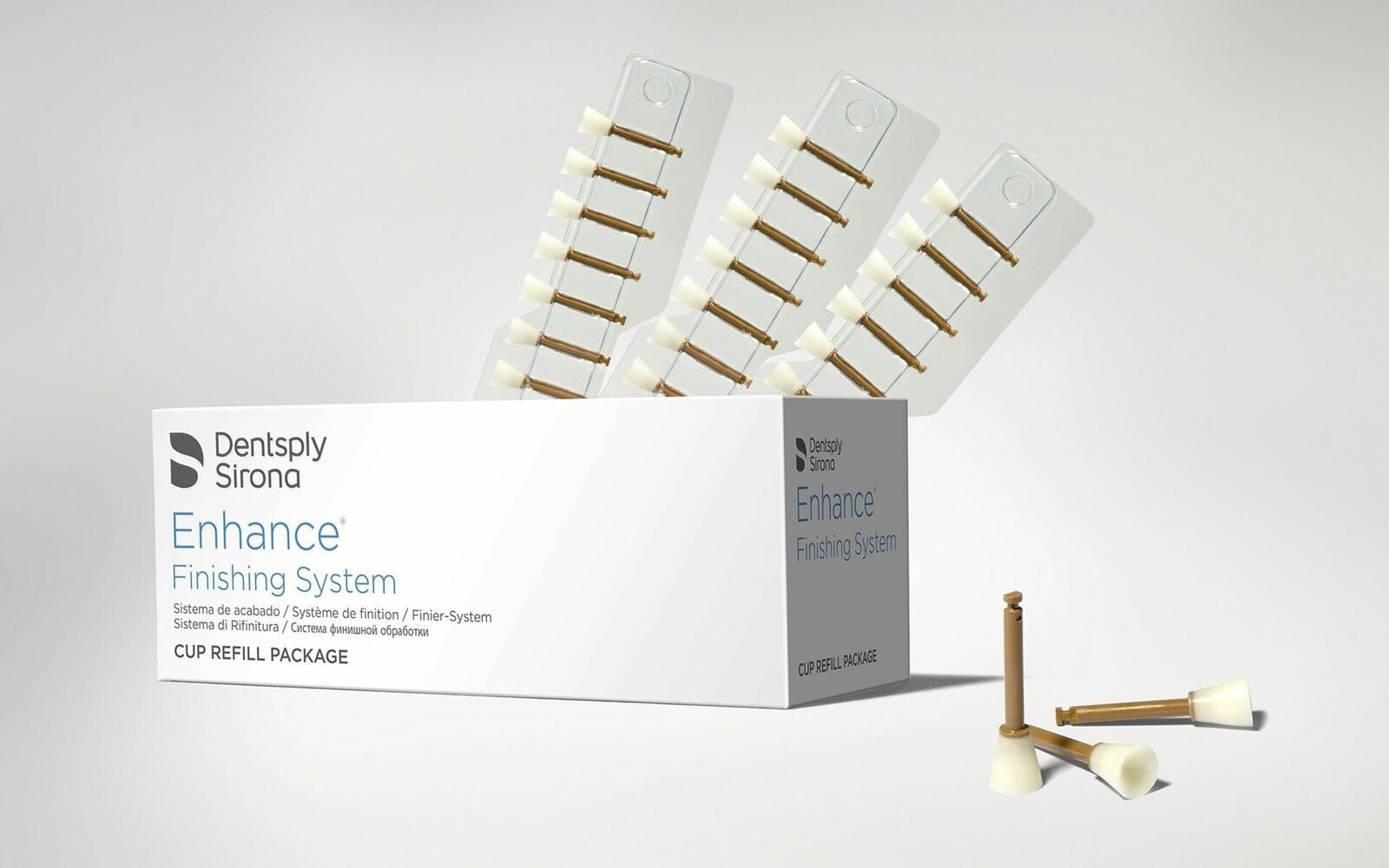Головки полировочные Enhance (Энханс) чашка 10шт. Dentsply